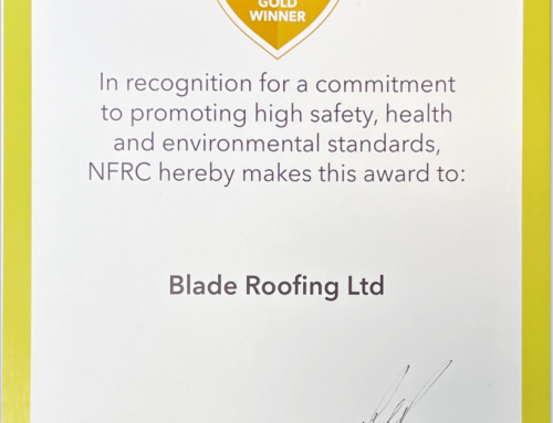 Blade Roofing Are Going For Gold!